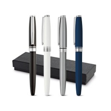 Roller em metal com escrita em preto Personalizado