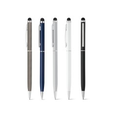 Esferográfica em alumínio com escrita em azul Personalizada