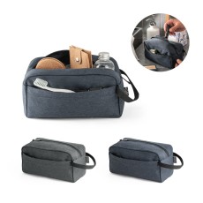 Bolsa de cosméticos em 600D poliéster reciclado Personalizada