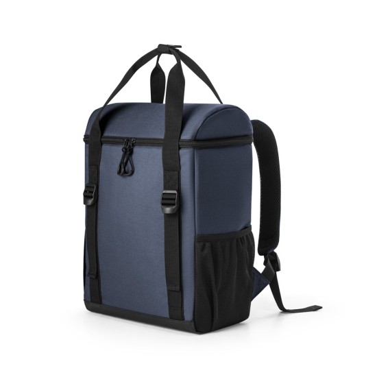 Cooler. Mochila térmica almofadada em 600D ripstop em poliéster reciclado com interior forrado em PEVA 16 L Personalizado