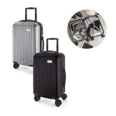 Mala de viagem executivo em ABS e PET com interior forrado 33 L Personalizada