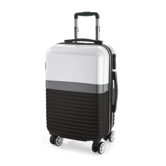 Mala de viagem executivo em ABS e PC com interior forrado 33L Personalizada