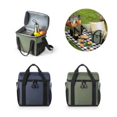 Cooler. Bolsa térmica almofadada 600D ripstop em poliéster reciclado com interior forrado em PEVA 11 L Personalizado