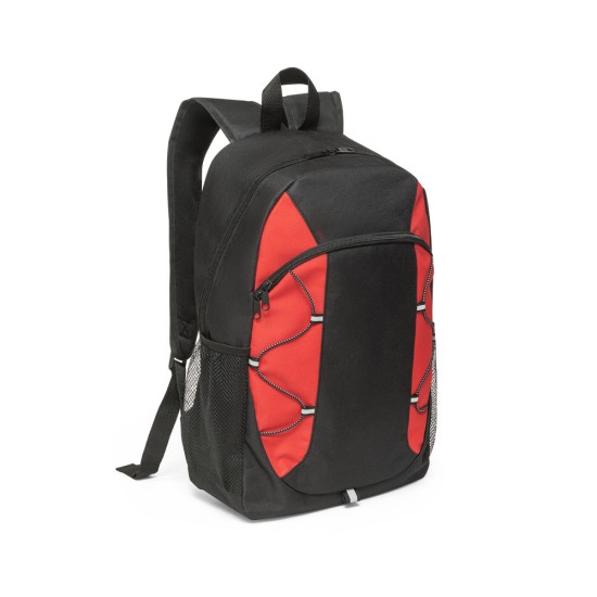 Mochila em 600D com detalhes em ripstop colorido 16 L Personalizada