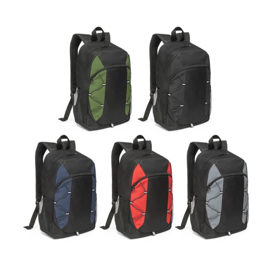 Mochila em 600D com detalhes em ripstop colorido 16 L Personalizada