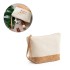 Bolsa de cosméticos em 100% de algodão e cortiça (280 g/m²) Personalizada