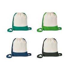 Saco tipo mochila 100% algodão (180 g/m²) Personalizado