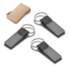 Chaveiro em c. sintético e metal Personalizado