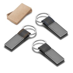 Chaveiro em c. sintético e metal Personalizado