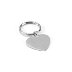 Chaveiro coração em alumínio Personalizado