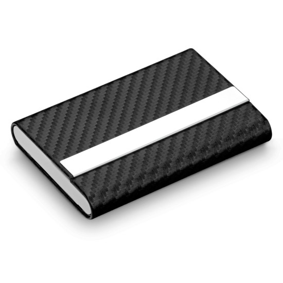 Porta cartões em metal e c.sintético Personalizada