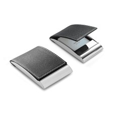 Porta cartões em metal e c.sintético Personalizada