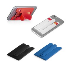 Porta cartões para celular em silicone Personalizada