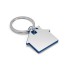 Chaveiro casa em metal e ABS Personalizado