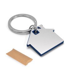 Chaveiro casa em metal e ABS Personalizado