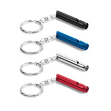 Chaveiro em metal com apito Personalizado