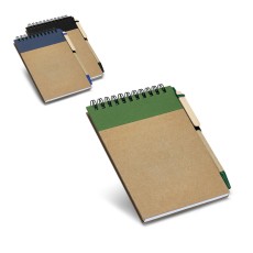 Caderno de bolso espiral de capa dura com 120 páginas lisas recicladas Personalizado