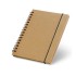 Caderno A6 de capa dura em cartão com 120 páginas lisas reciclado Personalizado