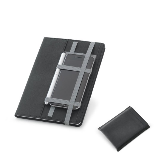 Caderno A5 em c.sintético com páginas lisas Personalizado