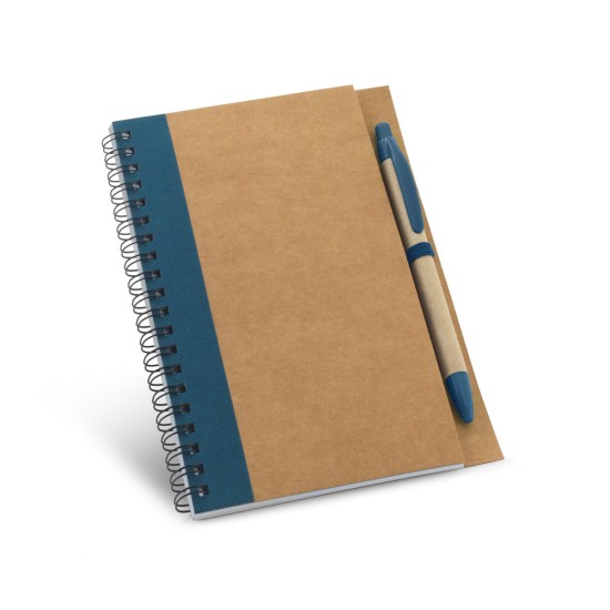 Caderno B6 espiral de capa dura com 120 páginas lisas recicladas Personalizado
