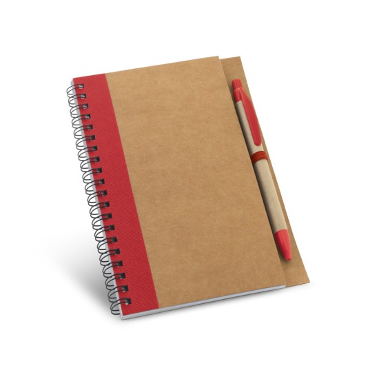 Caderno B6 espiral de capa dura com 120 páginas lisas recicladas Personalizado
