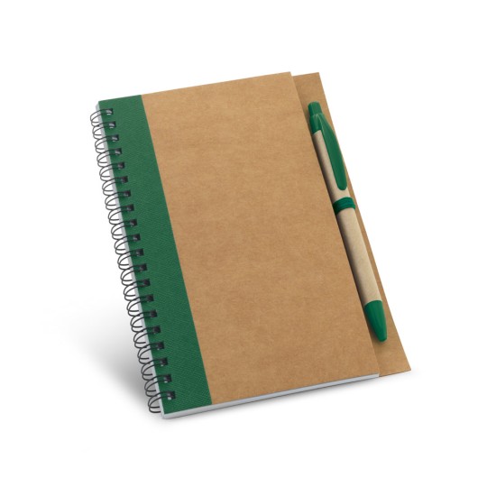 Caderno B6 espiral de capa dura com 120 páginas lisas recicladas Personalizado
