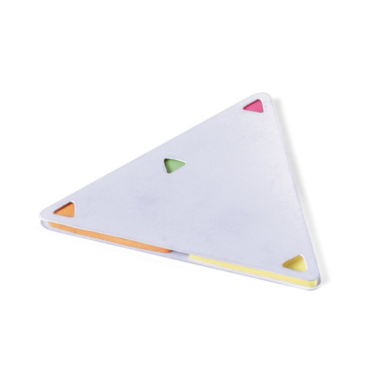 Caderno adesivos triangulares Personalizado