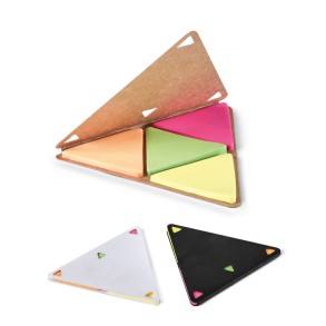 Caderno adesivos triangulares Personalizado