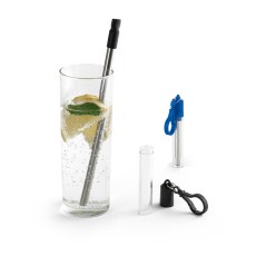 Conjunto de canudo em aço inox e escova de limpeza Personalizado