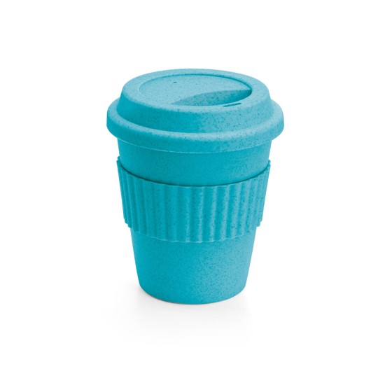 Copo de viagem em fibra de bambu (60%) e PP (40%) Personalizado