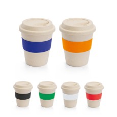 Copo de viagem em fibra de bambu (60%) e PP (40%) 380 mL Personalizado