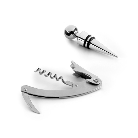 Conjunto para vinho em zinco Personalizado