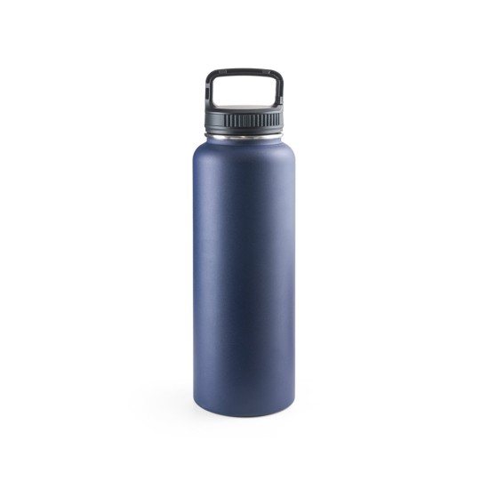 Garrafa esportiva em aço inox 90% reciclado com revestimento em pó e de grande capacidade até 1200 mL Personalizada