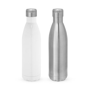 Garrafa para sublimação em aço inox com parede dupla, isolada a vácuo 800 mL Personalizada