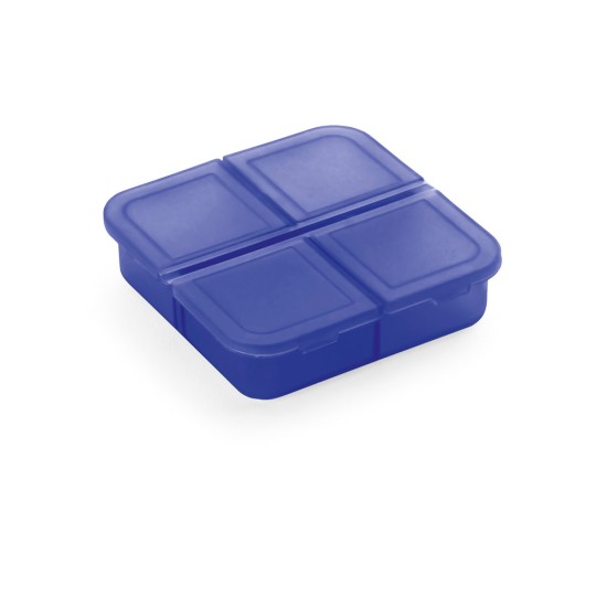 Porta comprimidos com 4 divisórias Personalizada