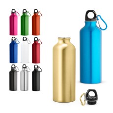 Squeeze em alumínio com mosquetão 530 mL Personalizado