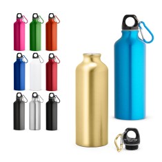 Squeeze em alumínio com mosquetão 530 mL Personalizado