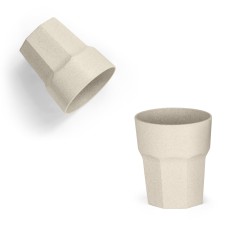 Copo em fibra de arroz (60%) e PP (40%) 400 mL Personalizado