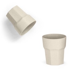 Copo em fibra de arroz (60%) e PP (40%) 400 mL Personalizado