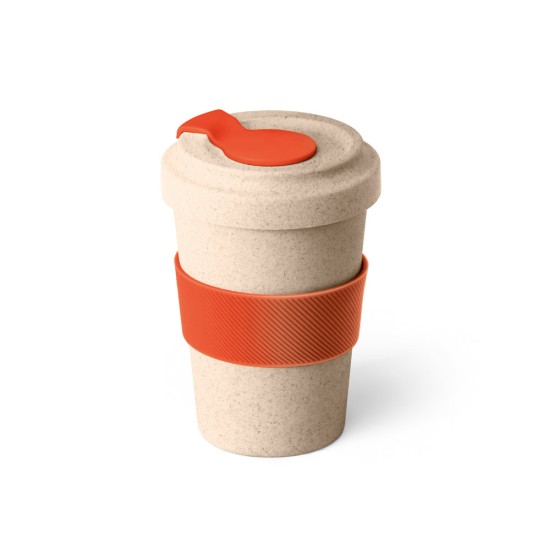 Copo para viagem em fibra de bambu (60%) e PP (40%) 500 mL Personalizado