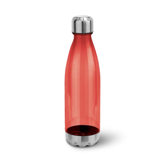 Squeeze em AS, com tampa e base em aço inox 700 mL Personalizado