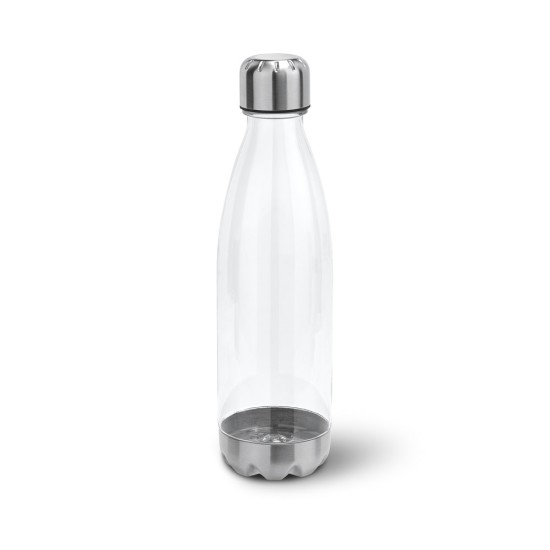 Squeeze em AS, com tampa e base em aço inox 700 mL Personalizado