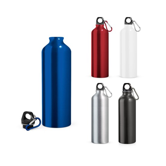 Squeeze em alumínio com mosquetão 800 mL Personalizado