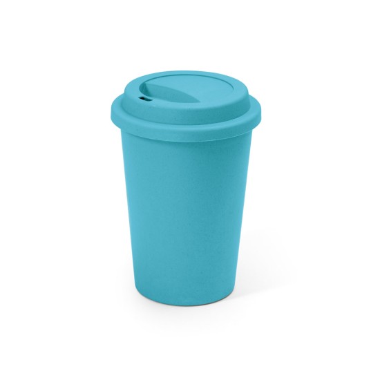 Copo para viagem em fibra de bambu (60%) e PP (40%) 450 mL Personalizado