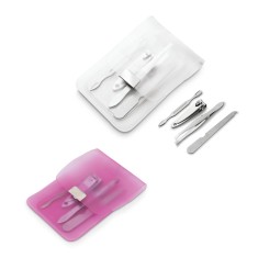 Kit de manicure de 4 peças para manicure em bolsa de PVC Personalizado