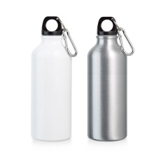 Squeeze em alumínio para sublimação com mosquetão 500 mL Personalizado