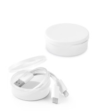 Cabo USB 3 em 1 em ABS e PVC Personalizado