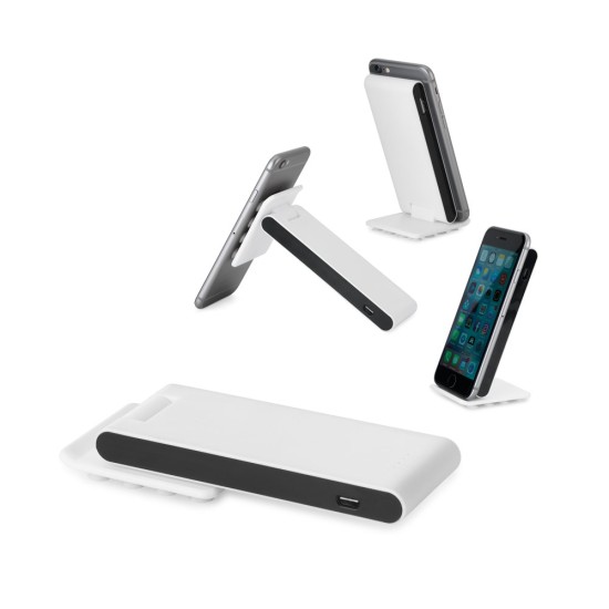 Bateria portátil em ABS com ventosas na base 4'000 mAh Personalizada