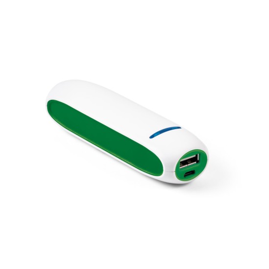 Bateria portátil em ABS e bateria de lítio com capacidade de 1'500 mAh Personalizada