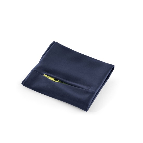 Punho elástico em poliéster com bolso com zíper Personalizado